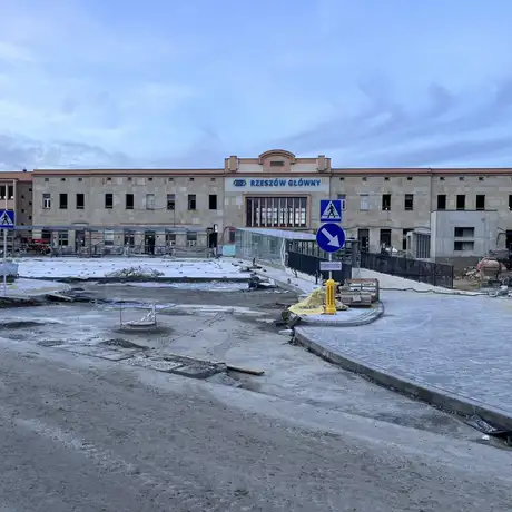 Budowa Rzeszowskiego Centrum Komunikacyjnego [październik 2023] - fot 21